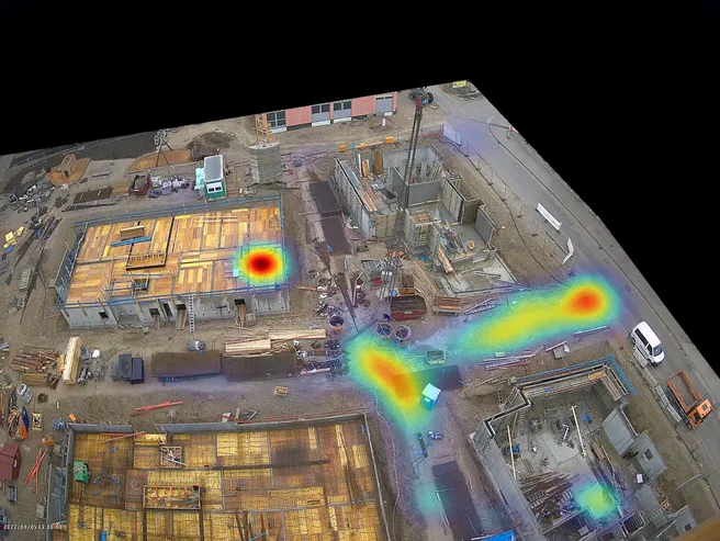 Baustelle Heatmap